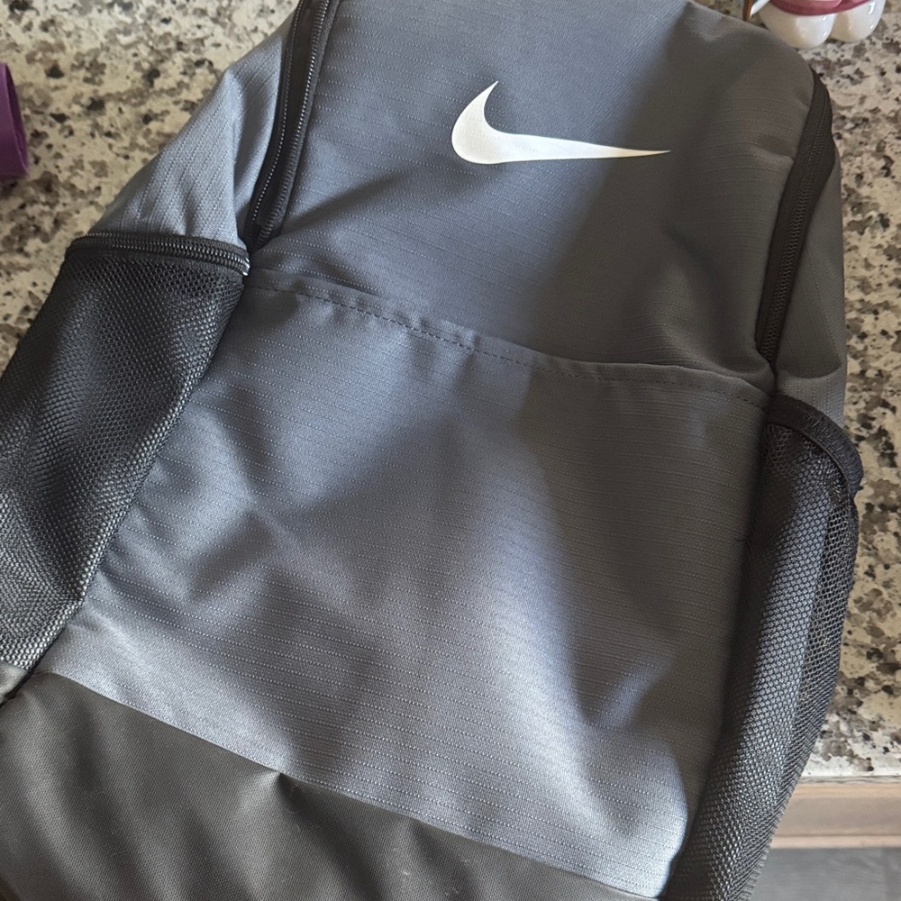 Nike Charcoal and Black Backpack